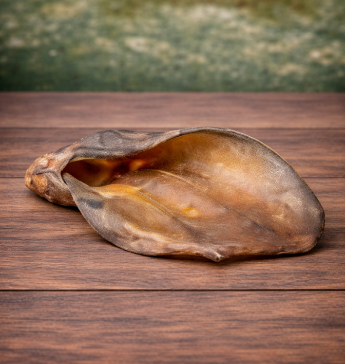 Rinderohren mit Muschel