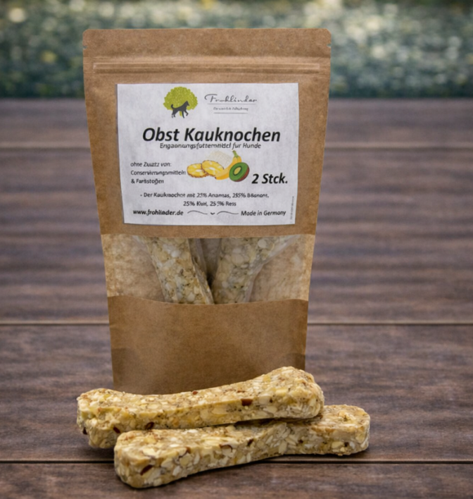 Obst Kauknochen🍍🍌🥝