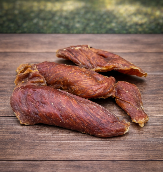 Hühnerbrustfilet getrocknet