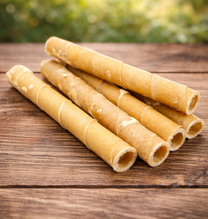 Kaurolle gefüllt 1 Kaurolle gefüllt