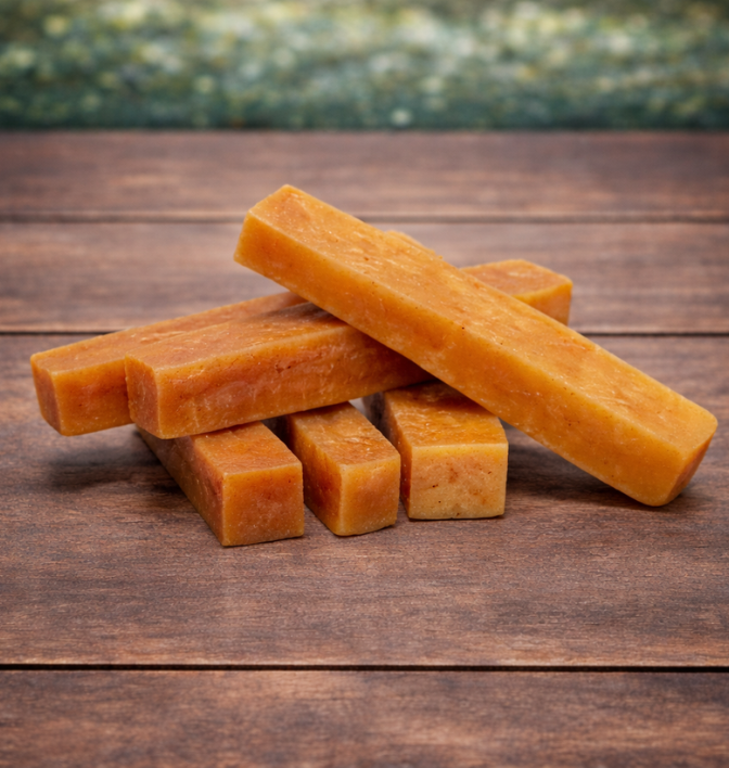 Churpi Himalaya Kaukäse – Langanhaltender Hundekausnack aus 100 % Kuhmilch | Natürlich & getreidefrei