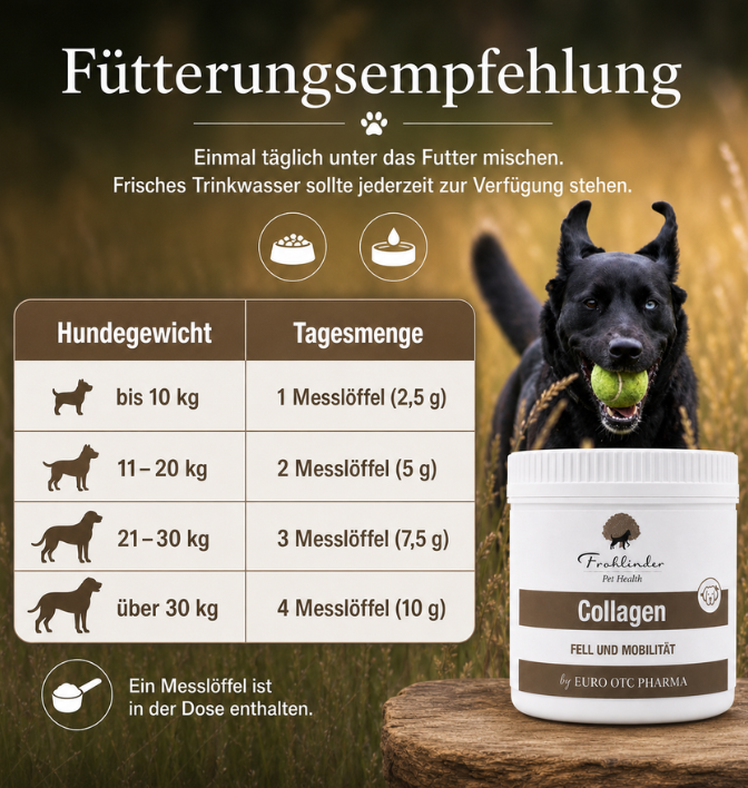 Frohlinder Pet Health Collagen 3 Frohlinder Pet Health Collagen – Bild 3