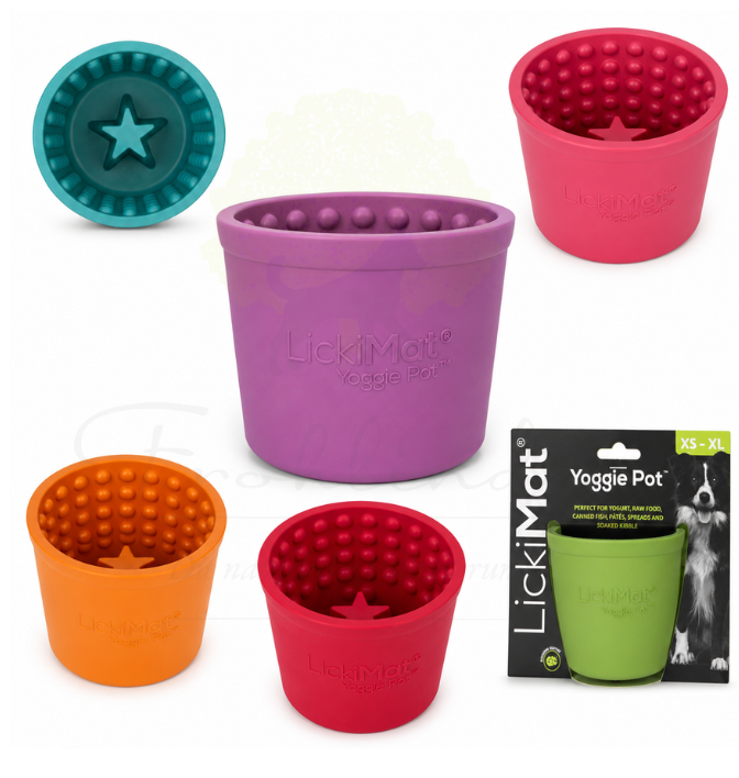 LickiMat Yoggie Pot - Schlecknapf Anti-Schling