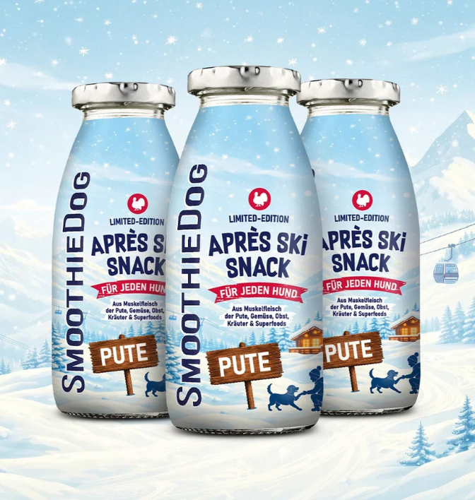 SmoothieDog Après-Ski Winter Edition Pute 2026 – Winterlicher Schleckspaß! ❄️🐶